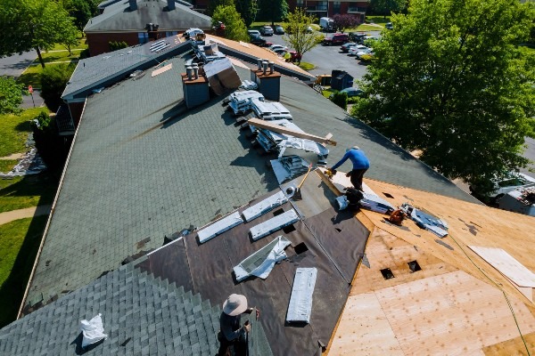 Installation Of A New Roof